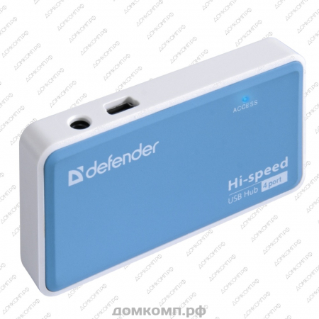 USB-разветвитель DEFENDER QUADRO POWER недорого. домкомп.рф